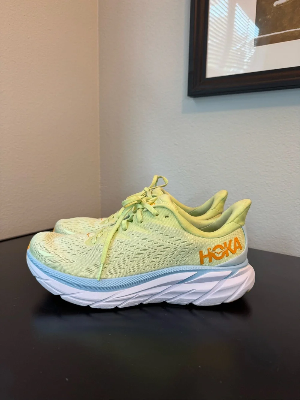 Hoka Clifton 8 Sneakers Shoes Butterfly Summer Song